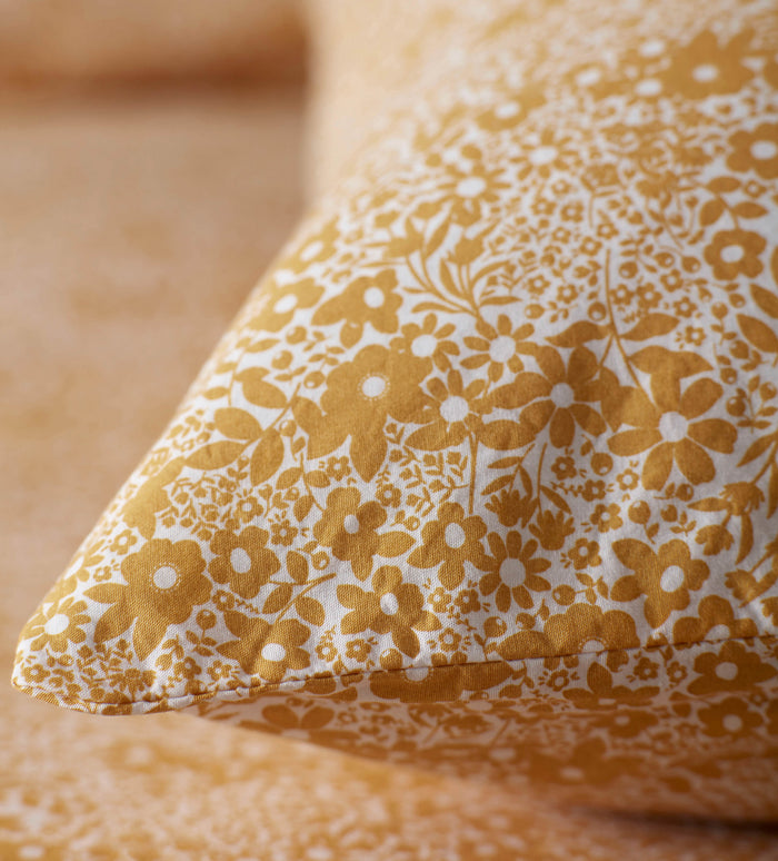 Mustard Dorothy 100% Cotton Bed Linen