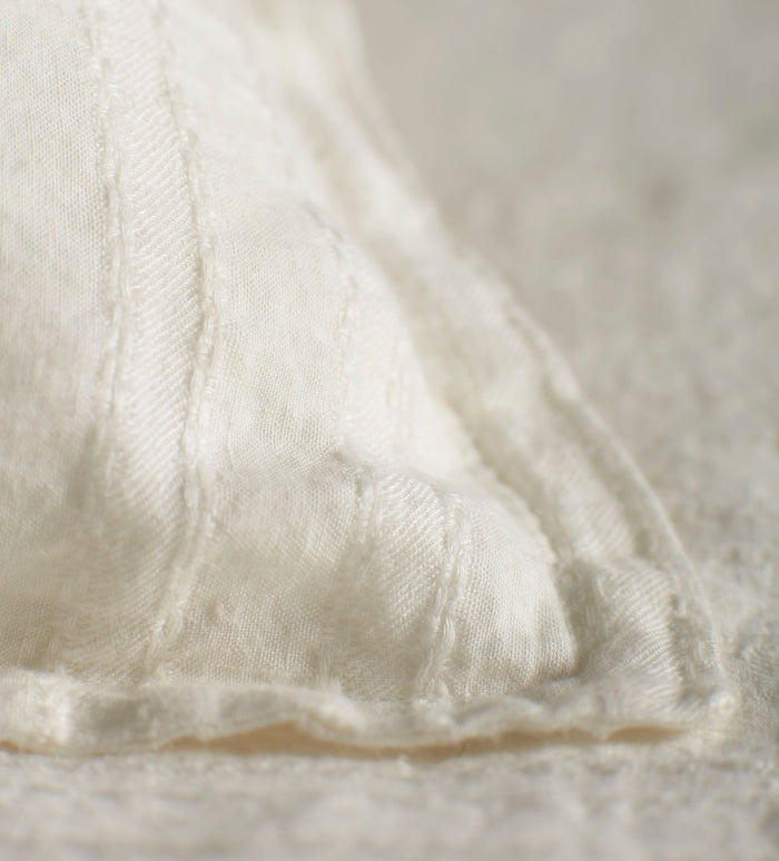 Cream Imogen 100% Linen Duvet Cover