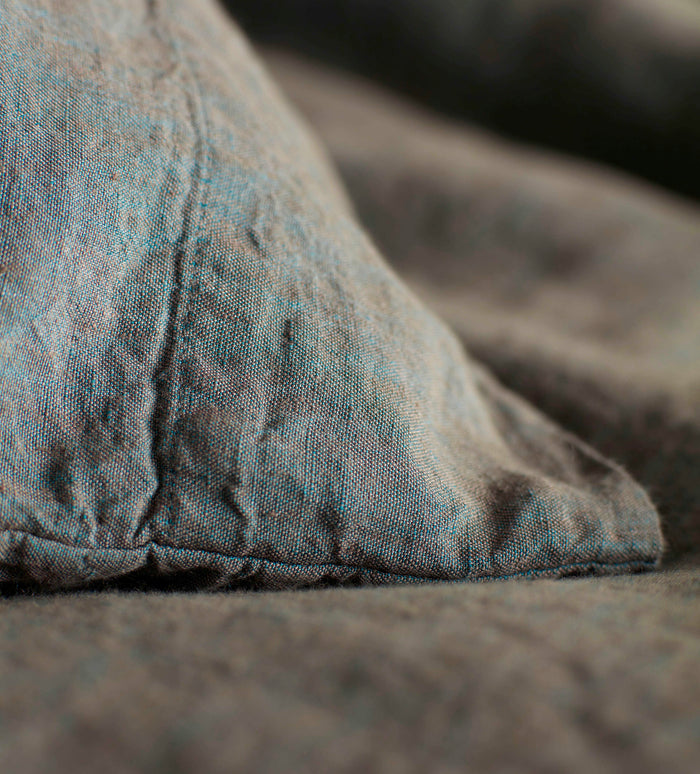 Sea Green 100% Linen Bed Linen